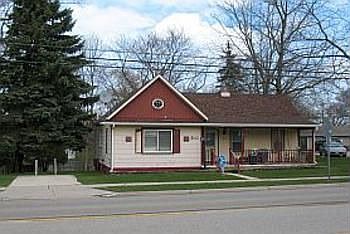 This home sits along our Main Street but features a deep fenced yard in back. A nice location for ge