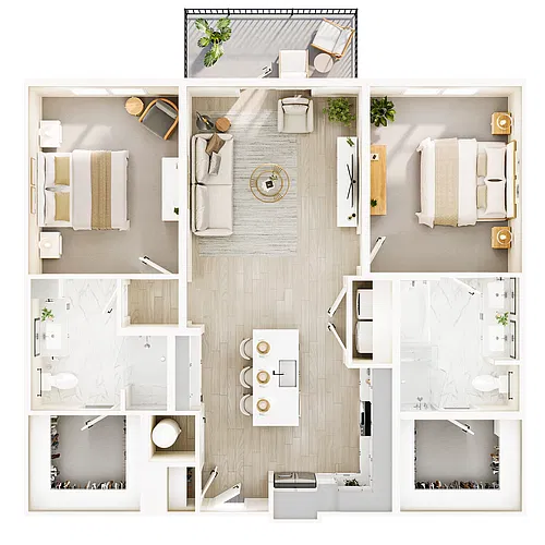 Floor plan B1