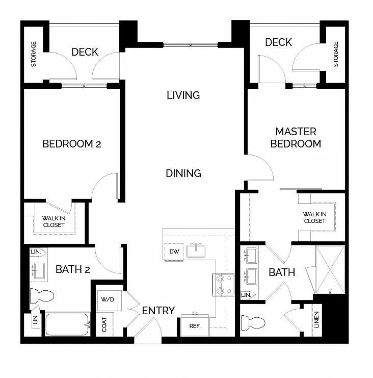 Floor plan B1