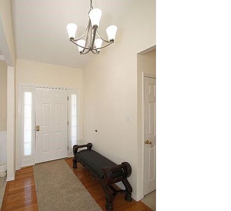 Vaulted entry foyer.