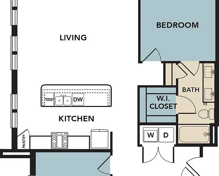 B4 floor plan Broadstone North Lamar