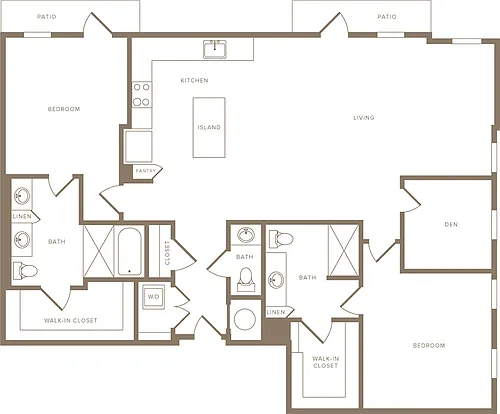 Floor plan B8D