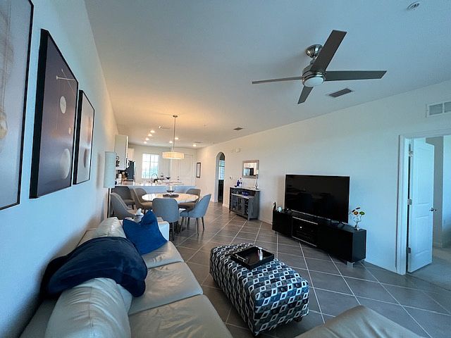 Family Room + Kitchen + Dining