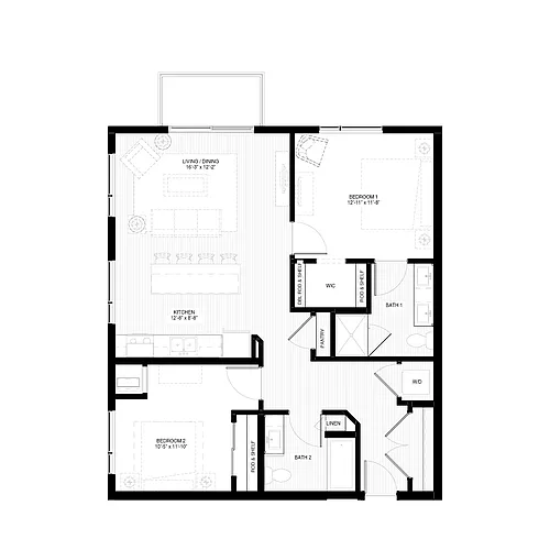 Floor plan B3