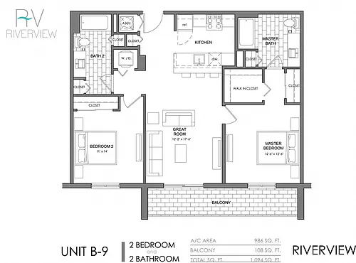 Floor plan B9