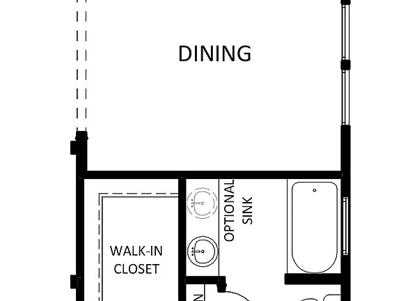 Optional Dining Room