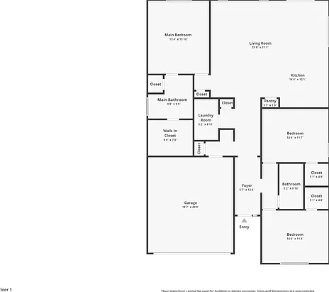 3 bed, 2.0 bath, 1708 sqft, $2,295 — Photo 2