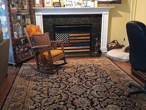 Furnace rated fireplace