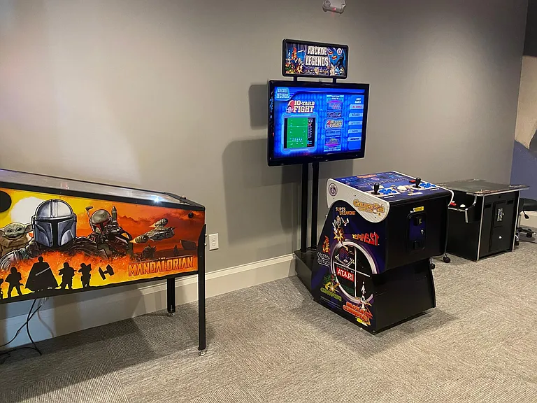 Arcade in the amenity center