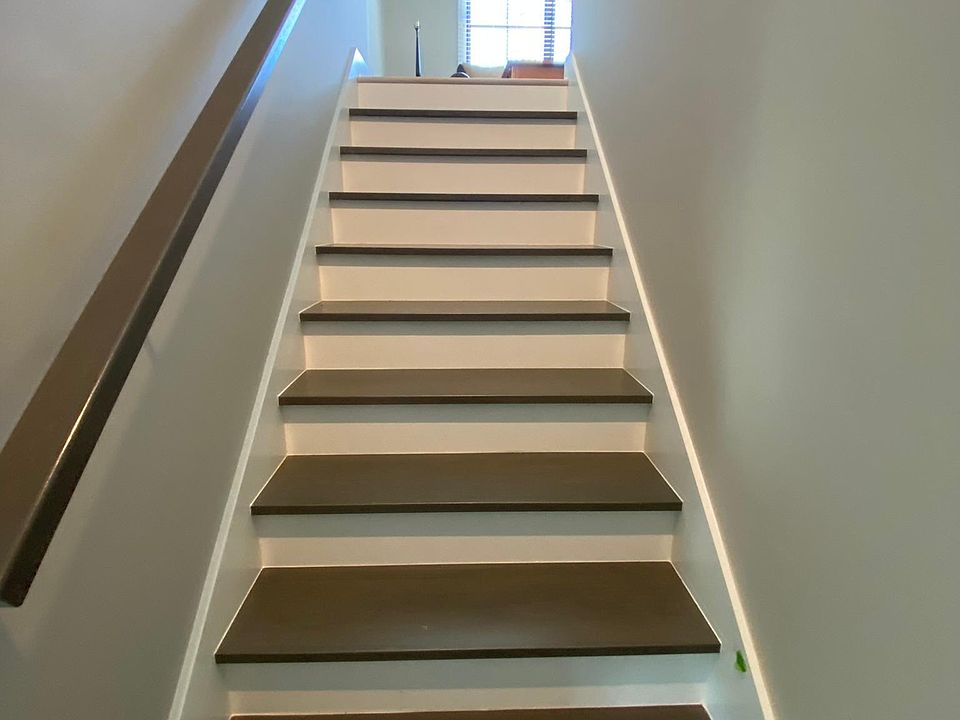 interior stairs entry into living room