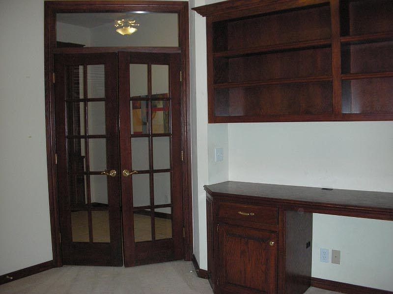 Study* French Doors* Built ins*Rich Woodwork*Huge Window