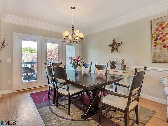 Dining Room, Balcony Beyond