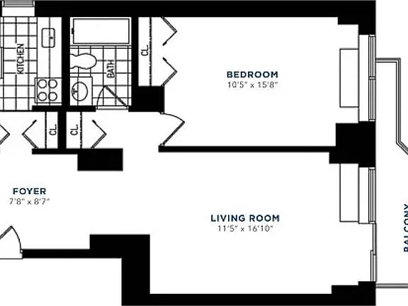 2nd image of 245 E 44th St APT 12B