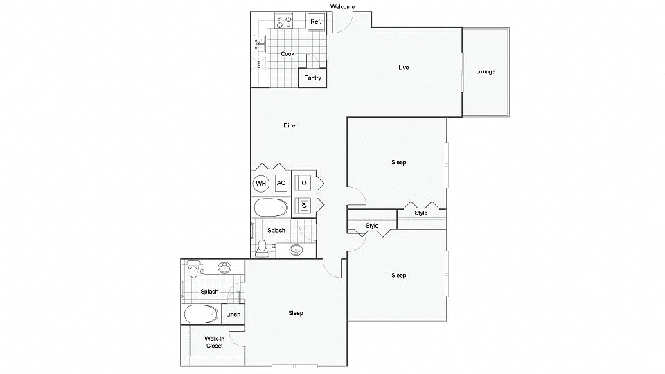 Floor plan Dalton