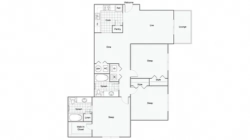 Floor plan Dalton