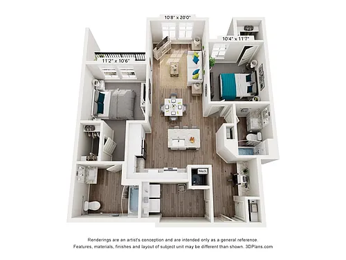 Floor plan Brisk