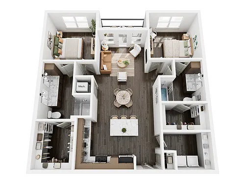 Floor plan B1