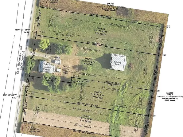 TRACT 3C E Robertson Rd, Cross Plains, TN 37049