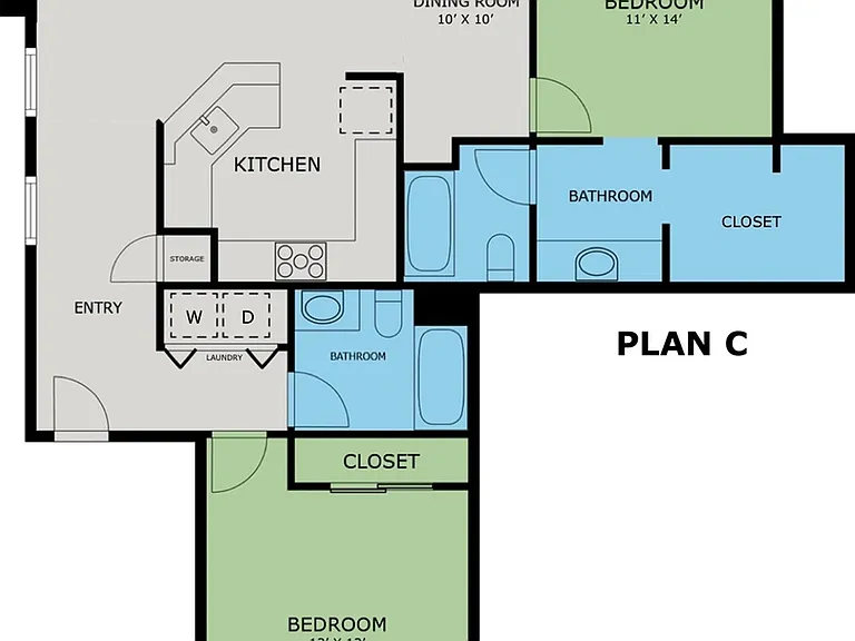 Explore this thoughtfully designed floor plan with ample living space and outdoor patio. Explore this thoughtfully designed floor plan with ample living space and outdoor patio.