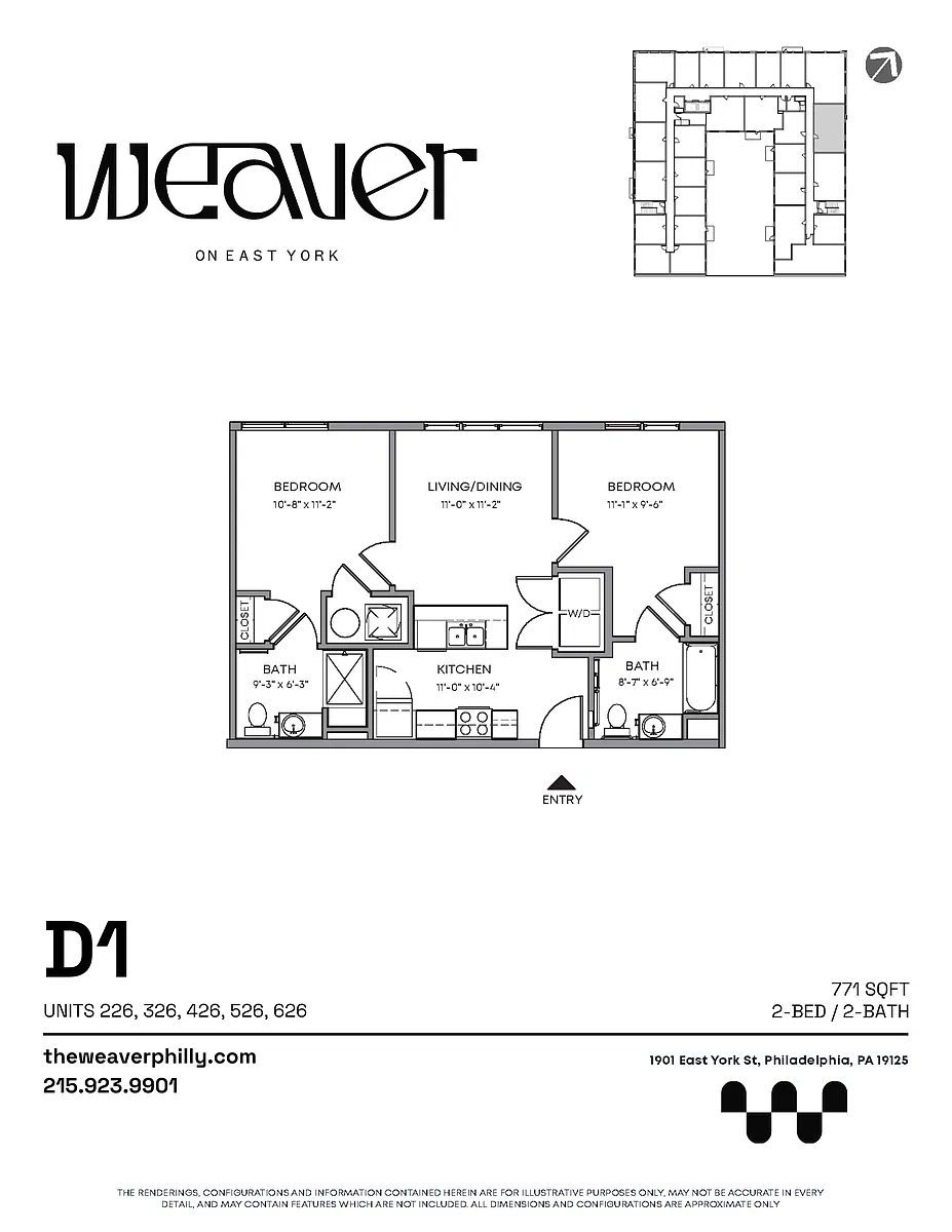Floor plan D1