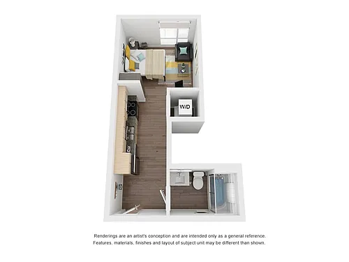 Floor plan Studio