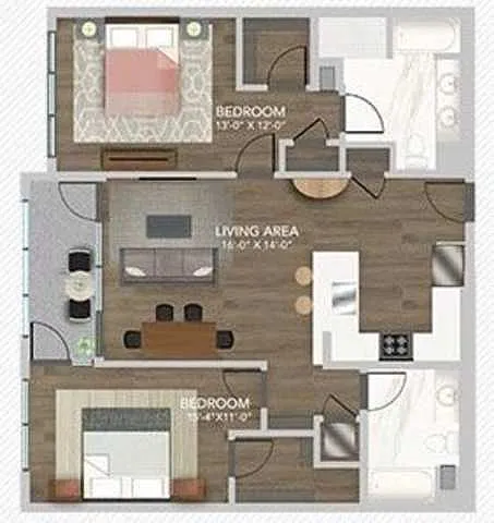 Floor plan E