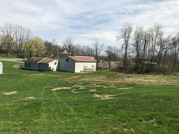 View of the back of the barn