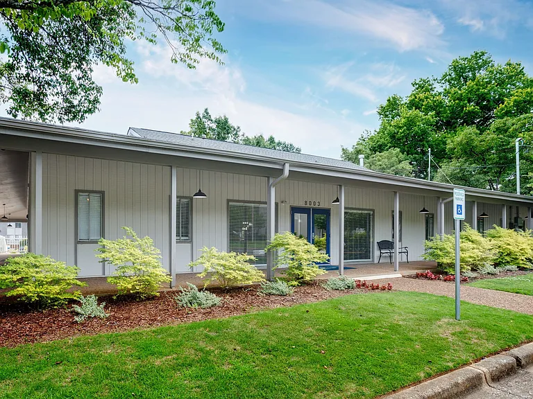 Leasing Office & Parking Lot