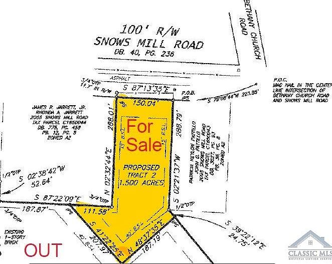 2nd image of 0 Snows Mill Rd