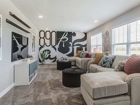 Cozy loft perfect for movie nights