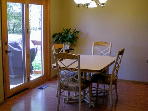 Dining area and deck