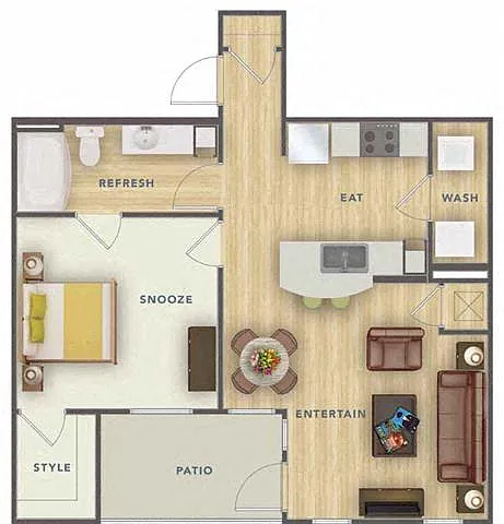 Floor plan 1F