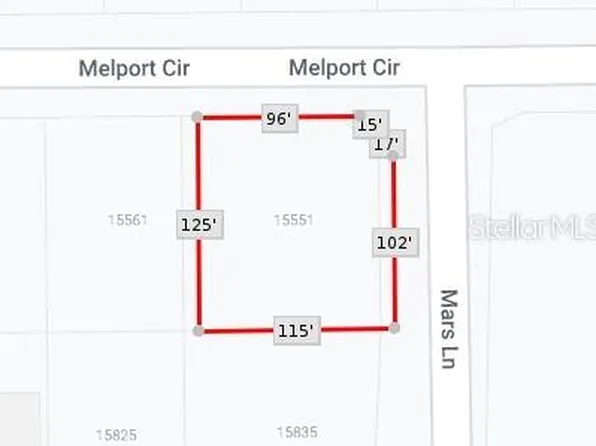 15551 MELPORT CIRCLE LOT 15, PORT CHARLOTTE, FL 33981