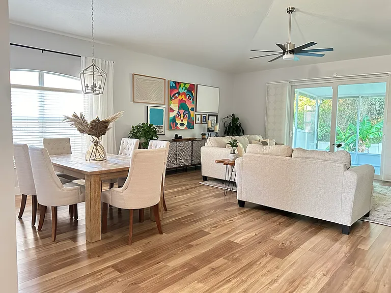 Dining and Living Room