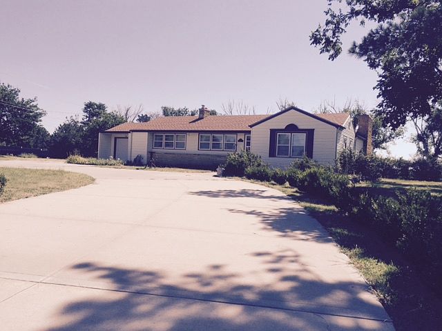 New concrete driveway