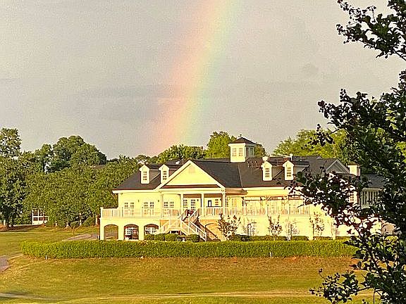 View of the clubhouse
