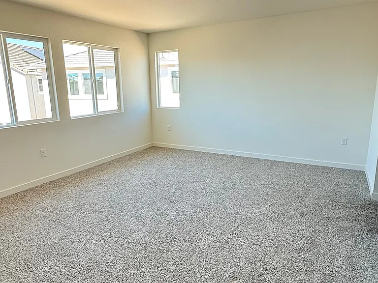 Spacious master bedroom