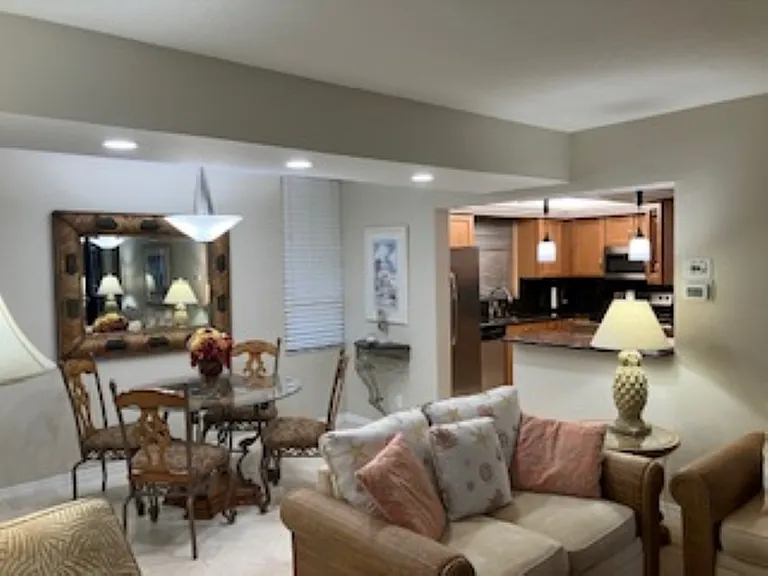The open concept allows you to enjoy your family and friends while you make snacks for the game or a wonderful dinner