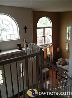 elegant two story foyer