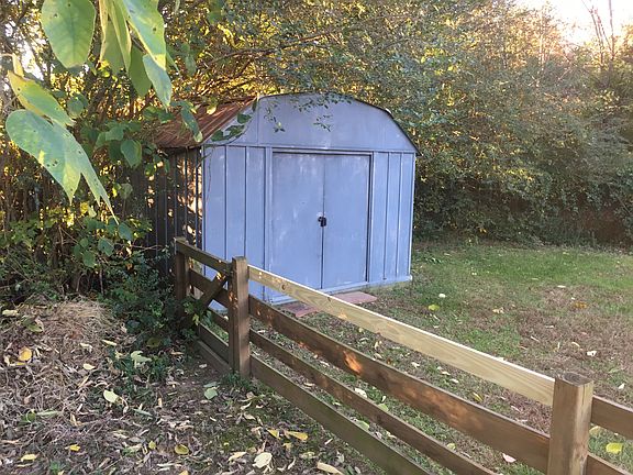 Metal shed