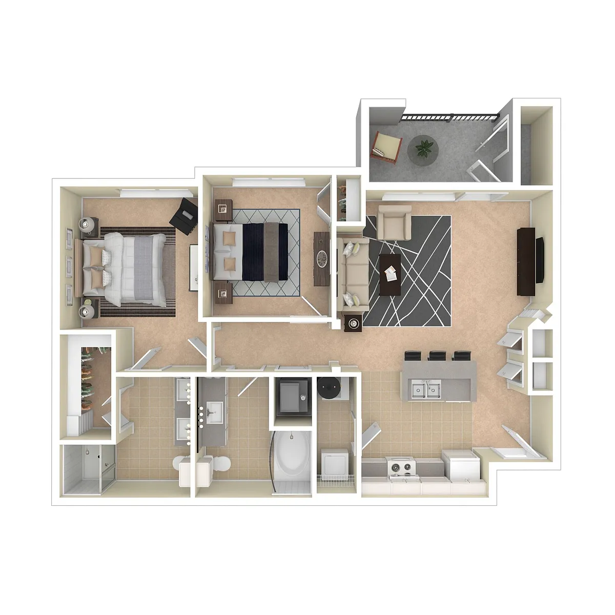 Floor plan B1