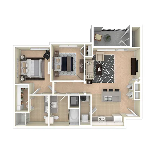 Floor plan B1