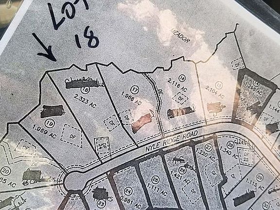 Lot 18 plot plan see arrow