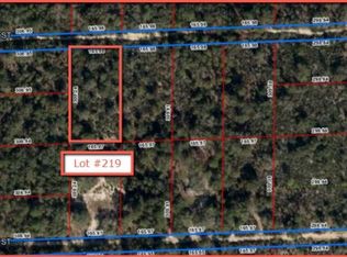 LOT 216 NE 86th St, Bronson, FL 32621