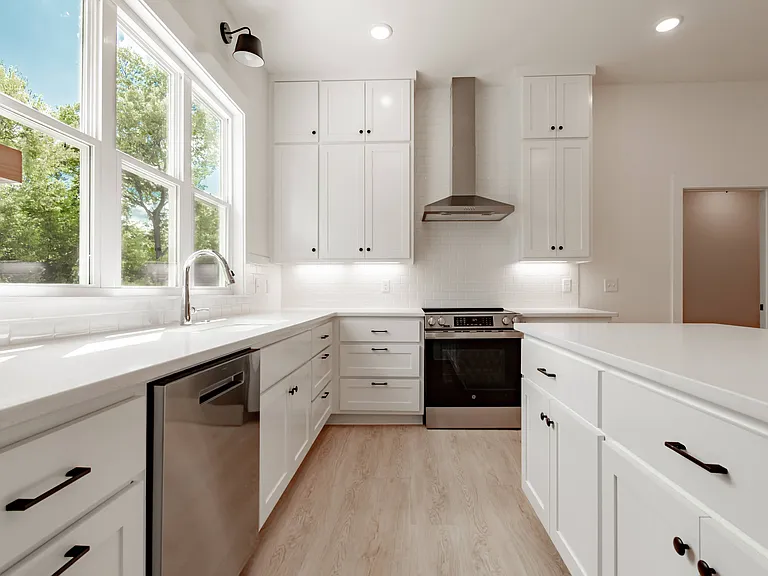 Kitchen on the main floor.