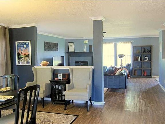Interior Space/Layout. Open Living Concept - the main floor is flooded with light, so many windows m