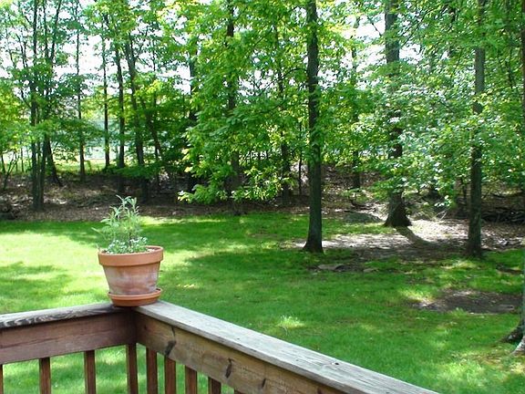 side yard from deck