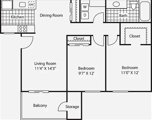 Floor plan The Cedar Alt