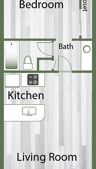 A1R One Bedroom A1R One Bedroom
