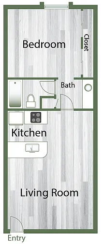 Floor plan A1R
